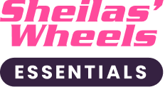 Sheilas' Wheels Essentials Logo